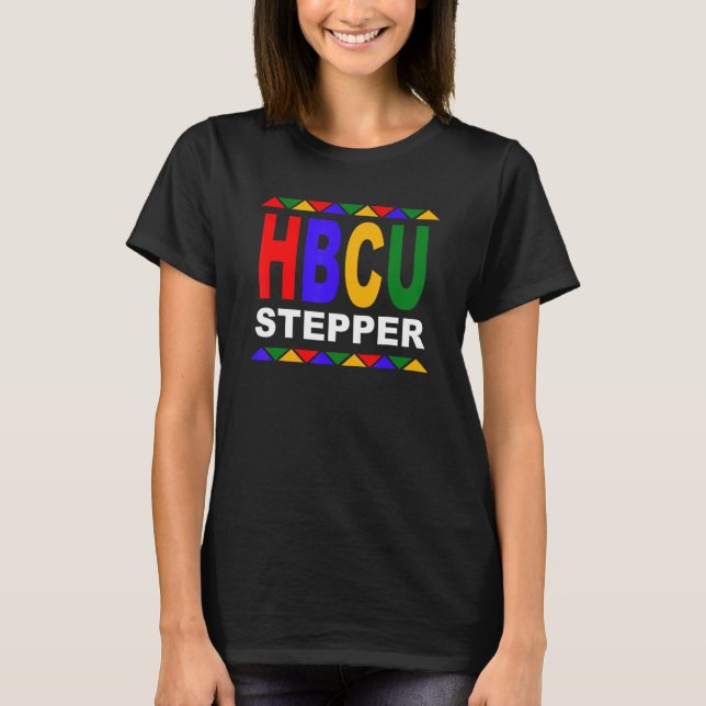 Camiseta HBCU Stepper Non Greek Step Show (Anverso)