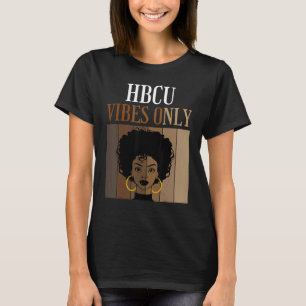 Camiseta HBCU Vibes Only Historical Black Colleges Universi