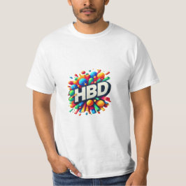 Camiseta HBD De Una Forma Breve Pero Especial