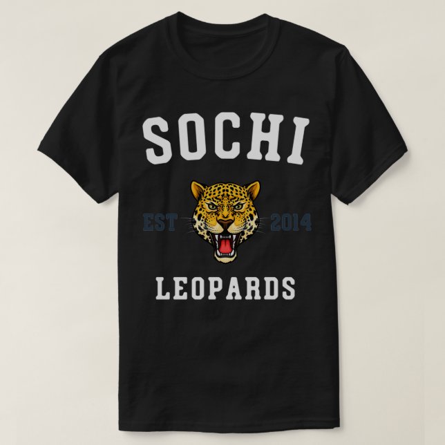 Camiseta HC Sochi Kontinental Hockey Equipo 2 (Diseño del anverso)