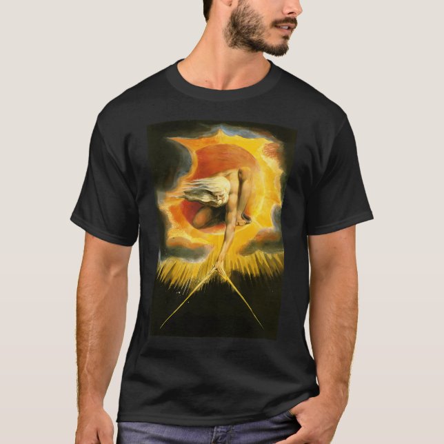 Camiseta Hd Ancient Days De William Blake High (Anverso)