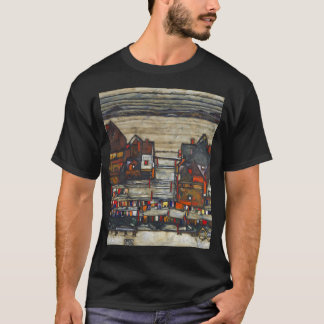 Camiseta Hd Casas Con Lavandería De Egon Schiele 1914. Alto