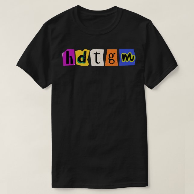 Camiseta HDTGM Cómo se hizo esto 4 (Diseño del anverso)