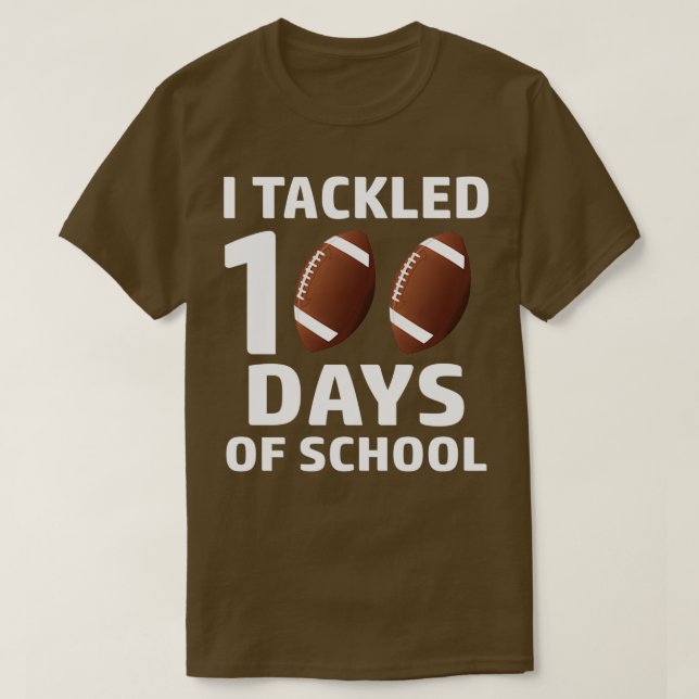 Camiseta He abordado 100 días de clases 38 (Diseño del anverso)