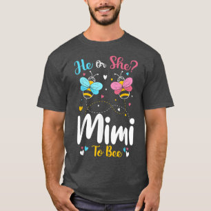 Camiseta He and She Mimi To Bee Keeper Of The Gender Reveal