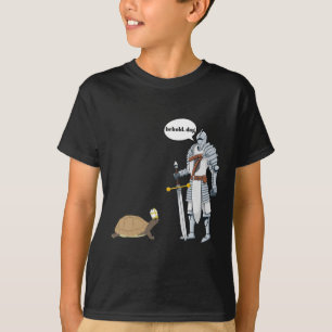 Camiseta He aquí a un perro gracioso que viste a un sacerdo