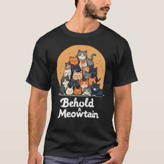 Camiseta He Aquí Una Meowtain