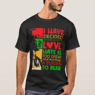 Camiseta He decidido seguir con el amor Martin Black su