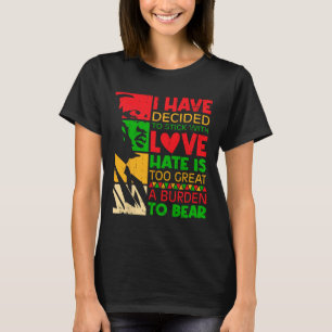 Camiseta He Decidido Seguir Con El Amor Martin Black Su