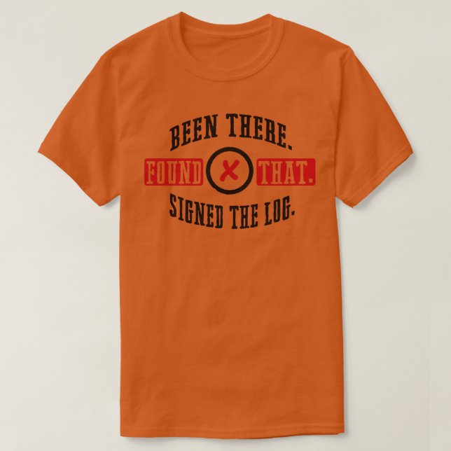 Camiseta He estado ahí firmando el registro (Diseño del anverso)