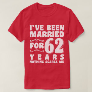 Camiseta He estado casada con abuelos de 62 años Guay