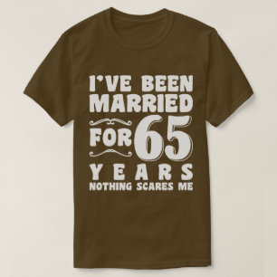 Camiseta He estado casada con abuelos de 65 años Guay