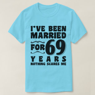 Camiseta He estado casada con abuelos de 69 años Guay