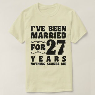 Camiseta He estado casada durante 20 años, Boda.