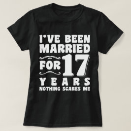 Camiseta He estado casado durante 17 años Fiesta de boda di