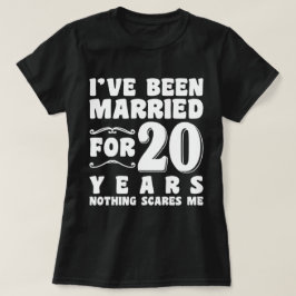 Camiseta He estado casado durante 20 años Fiesta de boda di