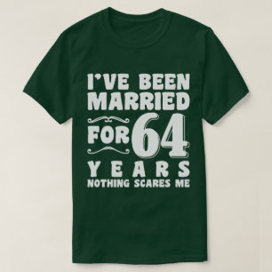 Camiseta He estado casado durante 64 años Abuelos Cool