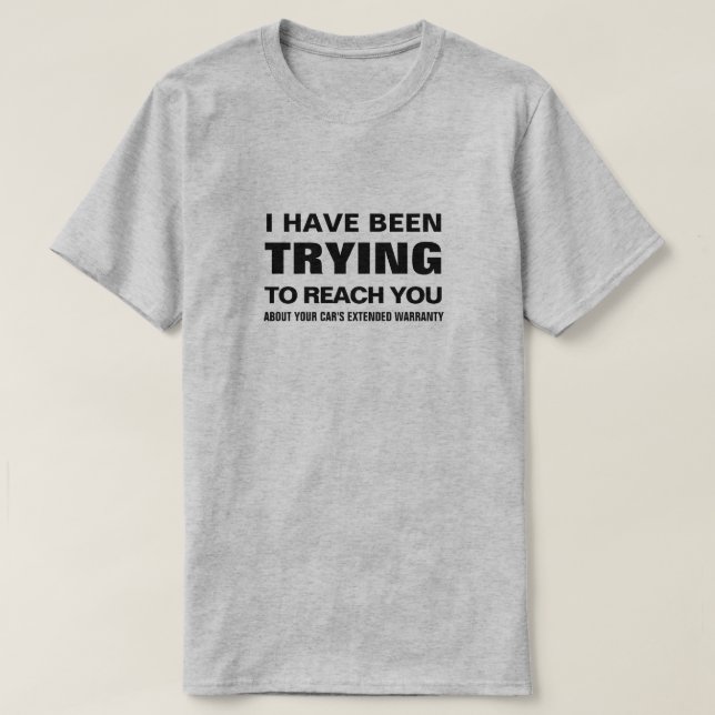 CAMISETA HE ESTADO TRATANDO DE LLEGAR A TI SOBRE TU COCHE (Diseño del anverso)