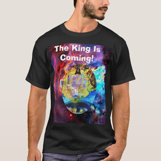 CAMISETA HE IS COMING  (Anverso)