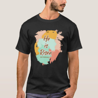 Camiseta He Is Risen Indeed Happy Easter For Christian East