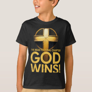 Camiseta He Leído El Capítulo Final Dios Gana Cruz Cristian