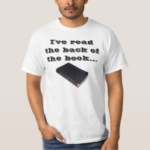 Camiseta ¡He leído la parte posterior del libro y ganamos