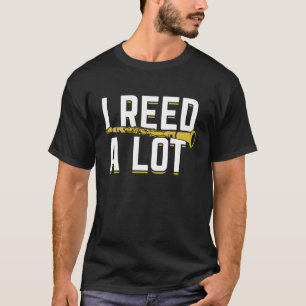 Camiseta He Leído Un Gran Premio Clarinet Player Clarinetis