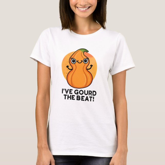 Camiseta He llorado a la paliza divertida Veggie Pun (Anverso)