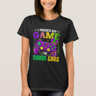 Camiseta He Pausado Mi Juego Para Estar Aquí Videojuegos Ma