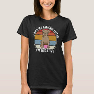 Camiseta He probado mi paciencia y soy un perro gracioso ne