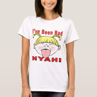 Camiseta He sido malo (el chica)