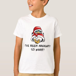 Camiseta ¿He sido travieso, tan cuáles?