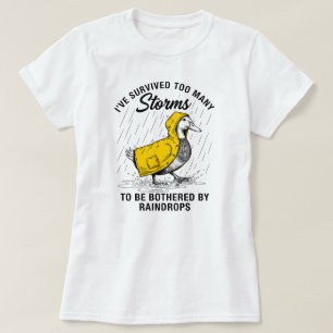 Camiseta He Sobrevivido Demasiadas Tormentas Chaqueta Imper