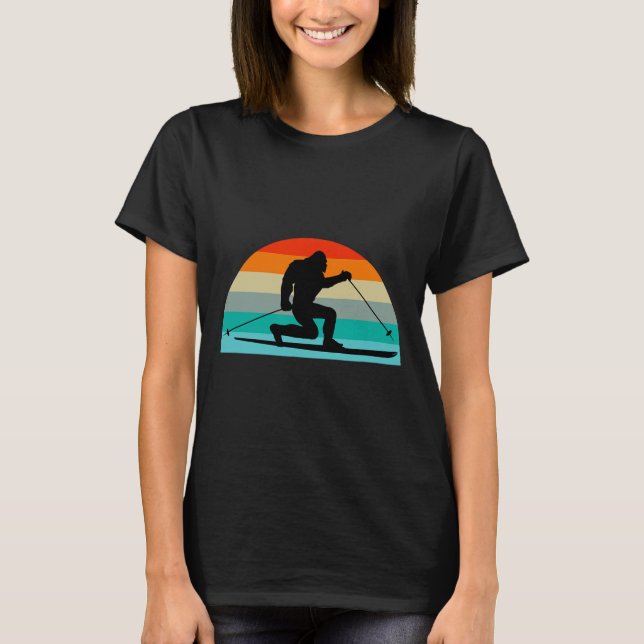 Camiseta He Telemark Skis!  (Anverso)