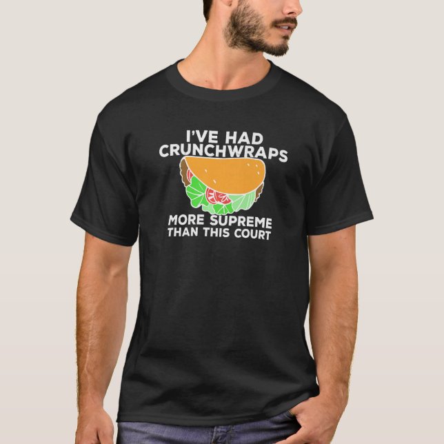 Camiseta He tenido Crunchpacks más Supremo que esta corte (Anverso)