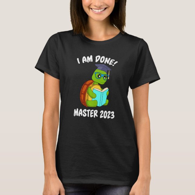 Camiseta He terminado el Master 2023 (Anverso)