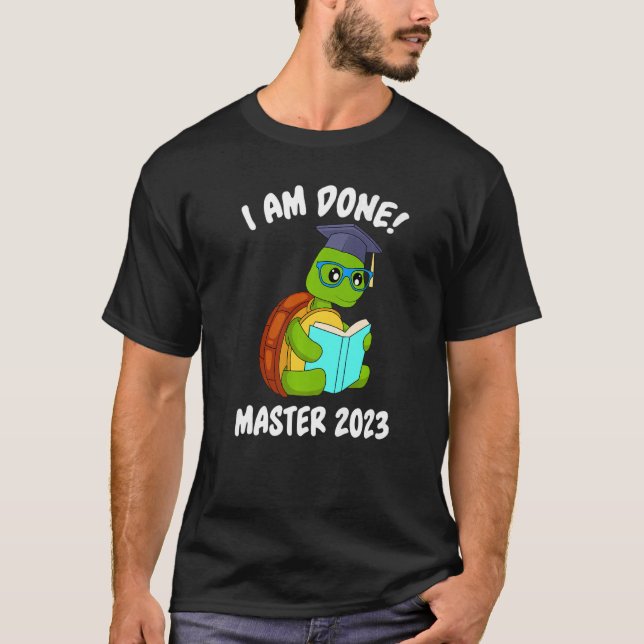 Camiseta He terminado el Master 2023 (Anverso)