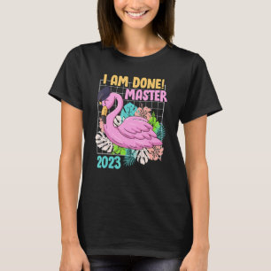 Camiseta He terminado el máster 2023 master