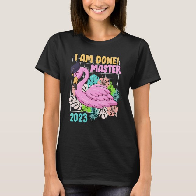 Camiseta He terminado el máster 2023 master (Anverso)