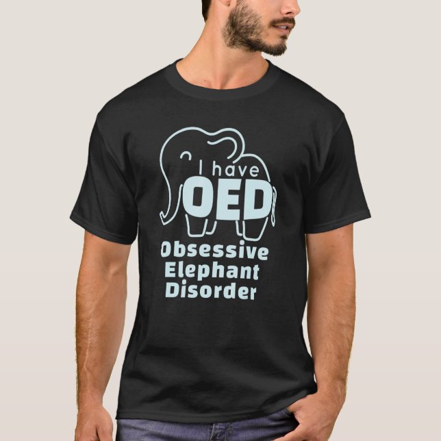 Camiseta He Usado Elefante Obsesivo (Anverso)