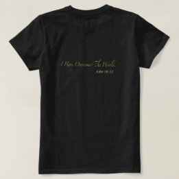 Camiseta He Vencido al Mundo Juan 16:33