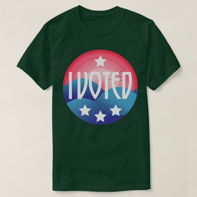 Camiseta He votado (Diseño del anverso)