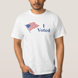 Camiseta He votado al Pegatina Tee