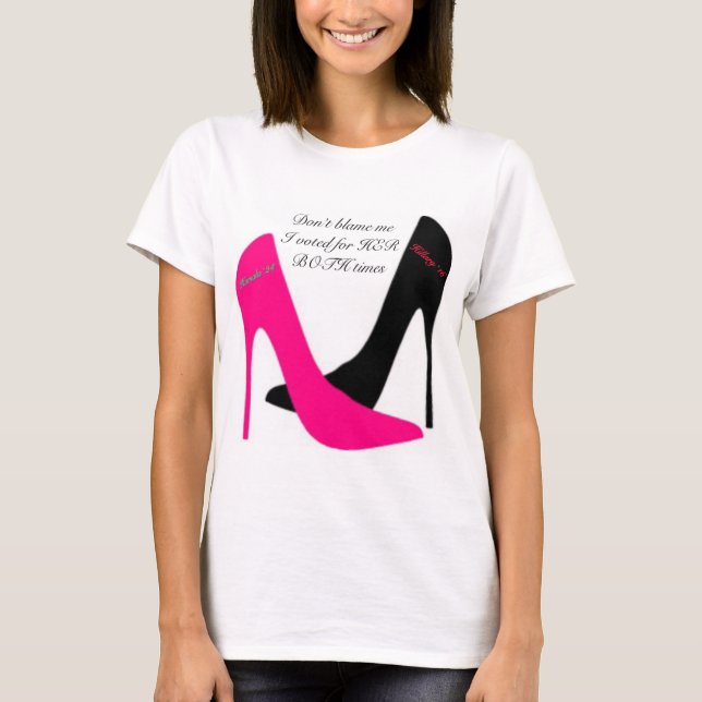 Camiseta He votado por ella (Anverso)