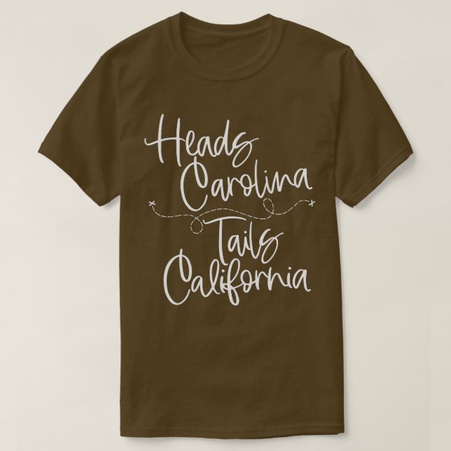 Camiseta Head Carolina Tails California 90s Country Design (Diseño del anverso)