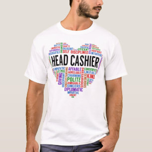 Camiseta Head Cashier Heart