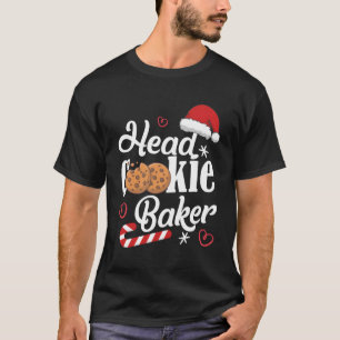 Camiseta Head Cookie Baker Para Navidades