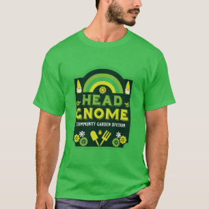 Camiseta Head Garden Gnome Community Garden