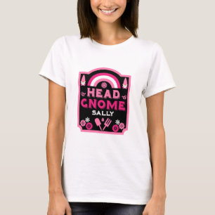 Camiseta Head Garden Gnome Gardener