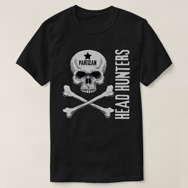 Camiseta Head Hunters Partizan (Diseño del anverso)